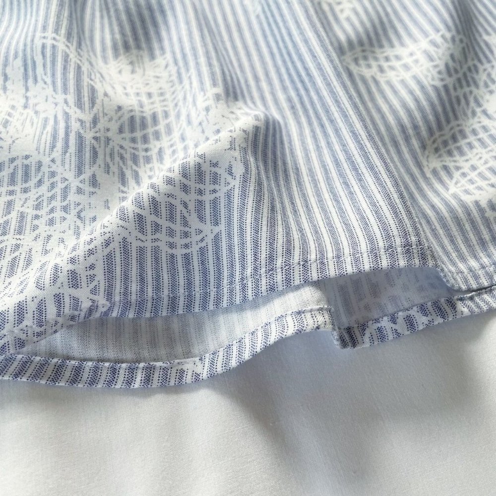 Joe Fresh Viscose Tunic Short Sleeve Shirt Lace Detail Kids Size 4 - Picture 7 of 8